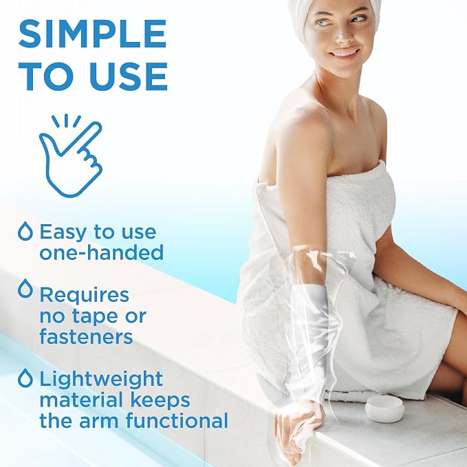 100% Waterproof Cast Covers for Shower Arm - Image 4
