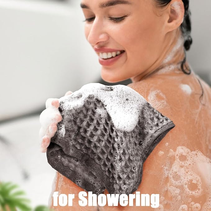 Cleanbear Classic Waffle Washcloths, 100% Cotton Face Towels, Absorbent and - Image 6