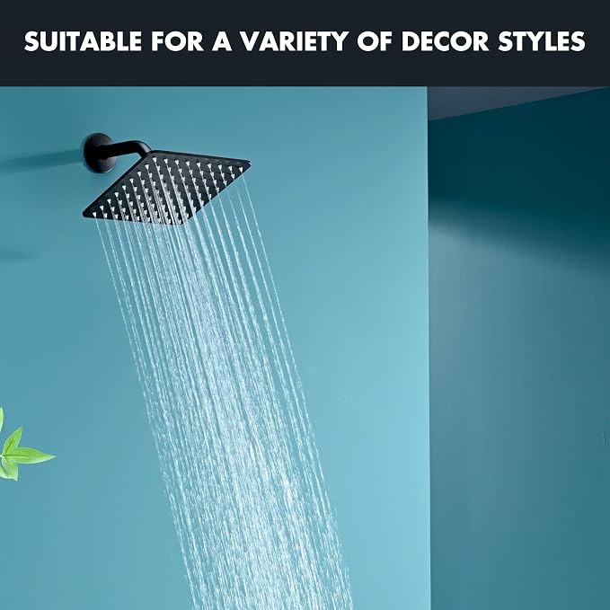 Rainfall Shower Head, MEDIOMI Rain Shower Head Set - Image 2
