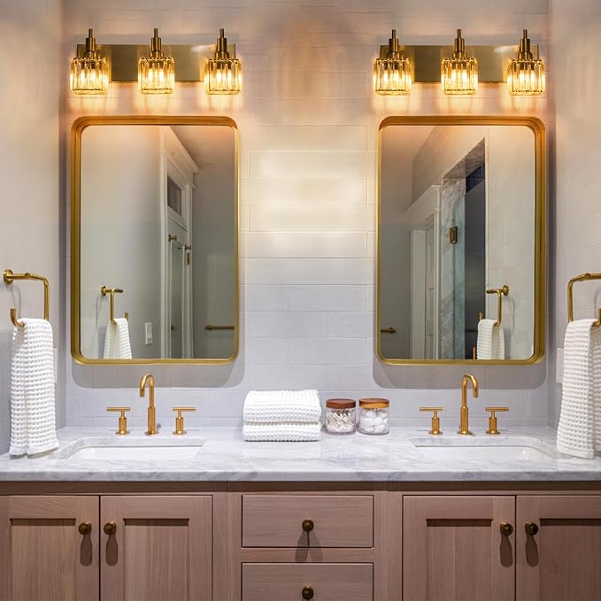 Gold Bathroom Vanity Lights - Image 7