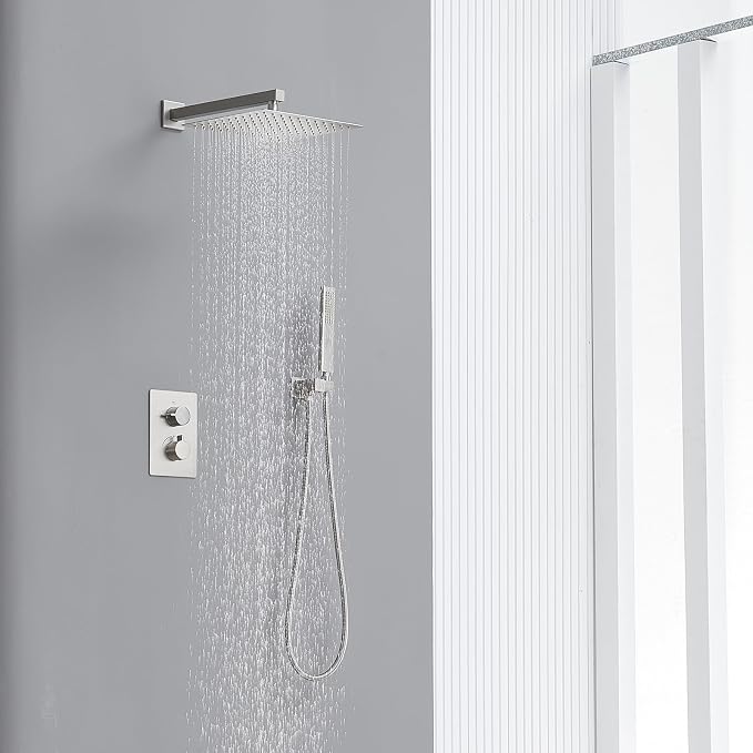 Iriber Thermostatic Shower System Wall Mount - Image 2