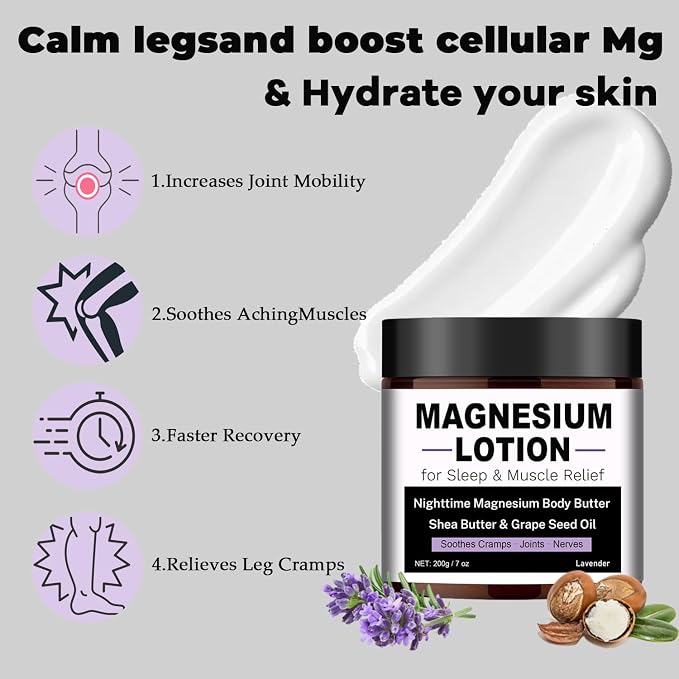 Magnesium Lotion for Sleep & Muscle Relief - Image 3