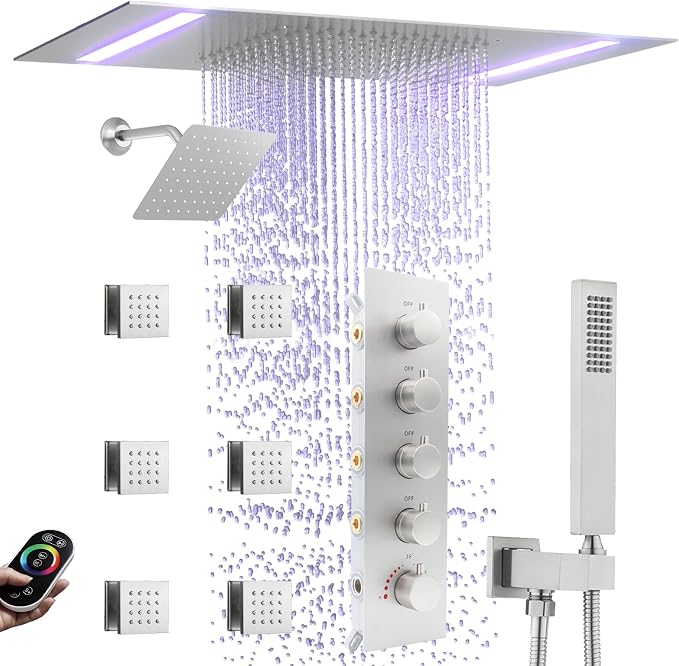 Thermostatic Shower System by NPYSVSSS