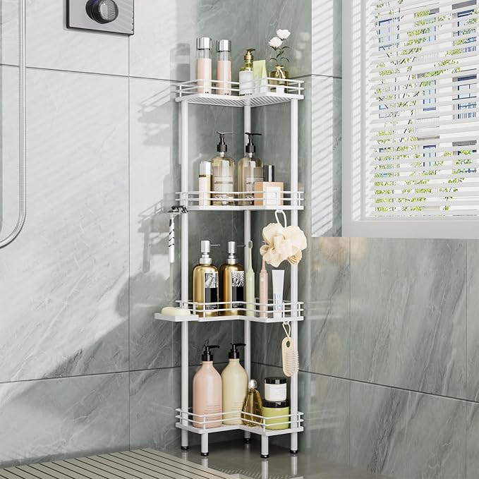 Consumest Corner Shower Caddy Standing by Consumest
