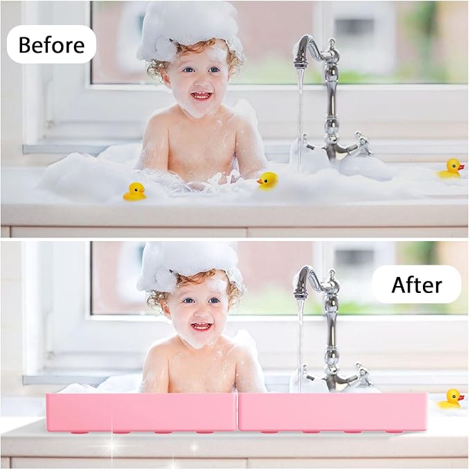 2Pack Bath Tub Splash Guard for Kids - Image 7