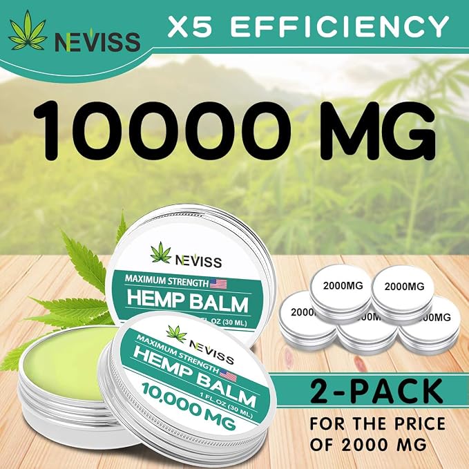 NEVISS Organic Hémp Balm 10000 MG - Image 3