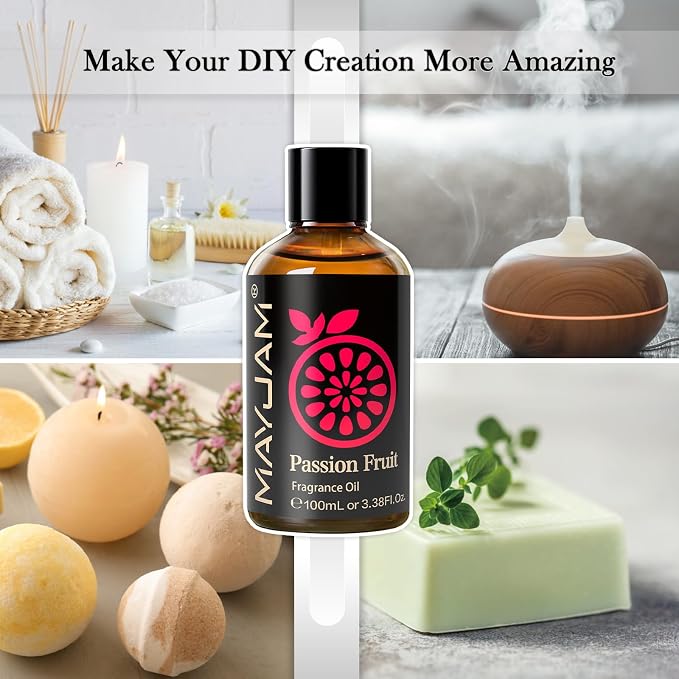 MAYJAM 100ML/3.38FL.OZ Passion Fruit Fragrance Oils - Image 5