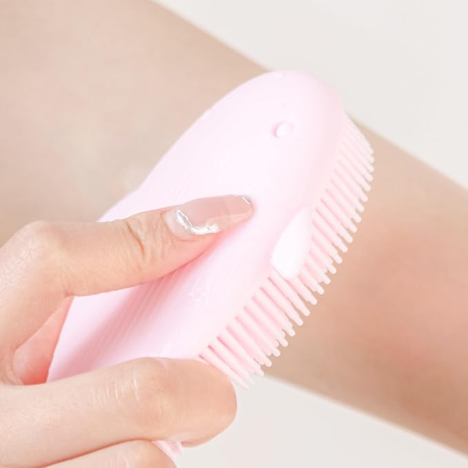 Premium Sensory Brush for Kids or Autism, Soft Silicone Body Scrubber, 2 in 1 - Image 6