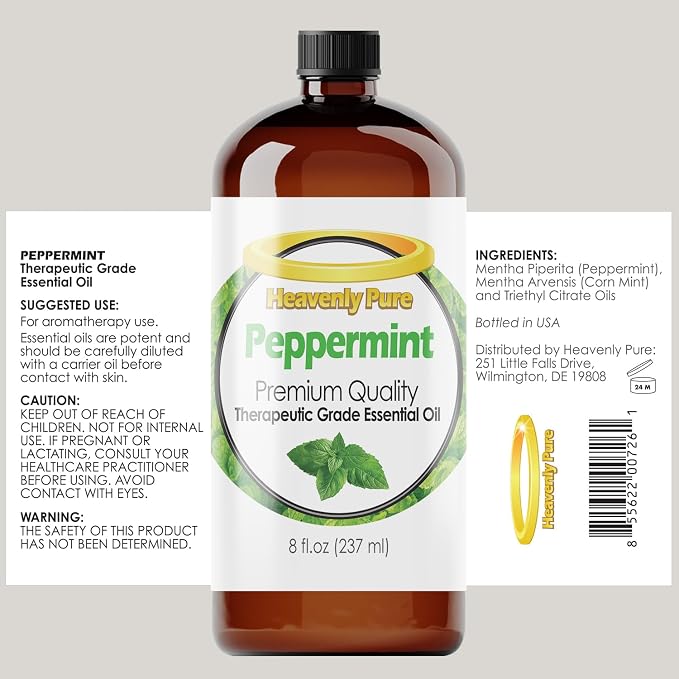 Peppermint Essential Oil Pure & Natural Sweet - Image 2