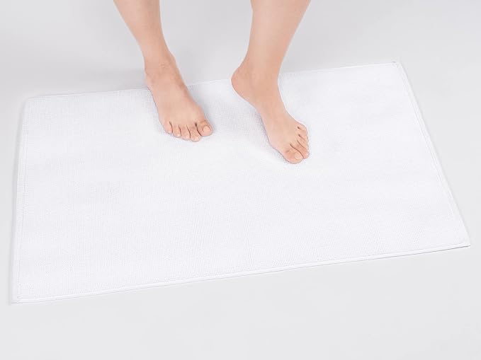 Cotton Paradise 100% Cotton Non Slip Bath Mats by UNITEDHOMETEXTILE