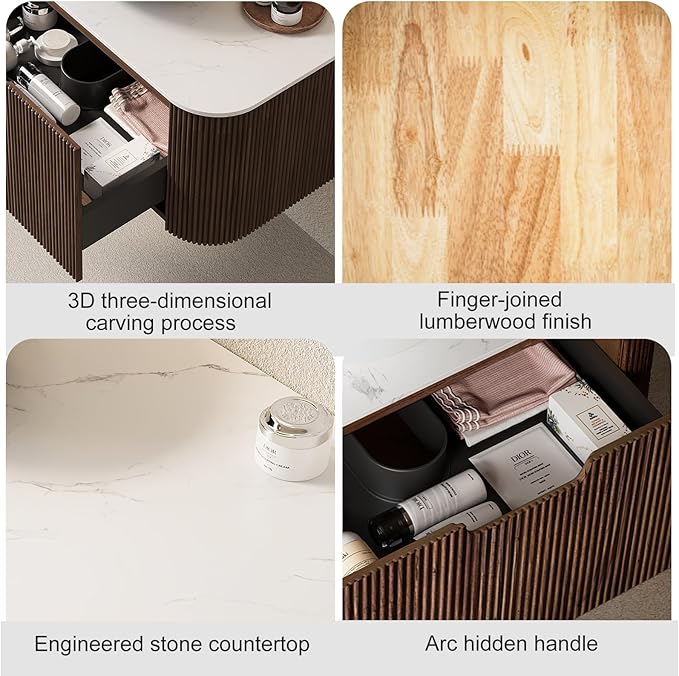 24" Modern Floating Bathroom Vanity - Image 3