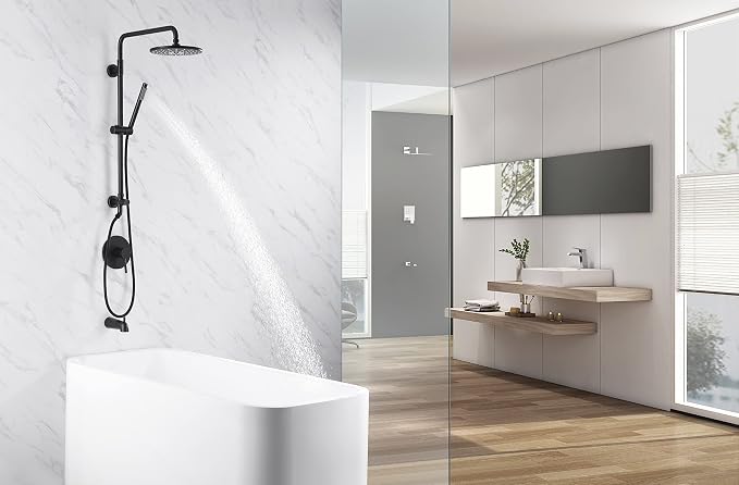 sumerain Oil Rubbed Bronze Shower System - Image 4