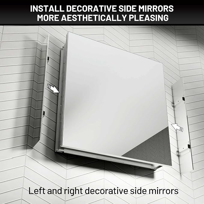 32 x 24 Medicine Cabinet Mirror - Image 8