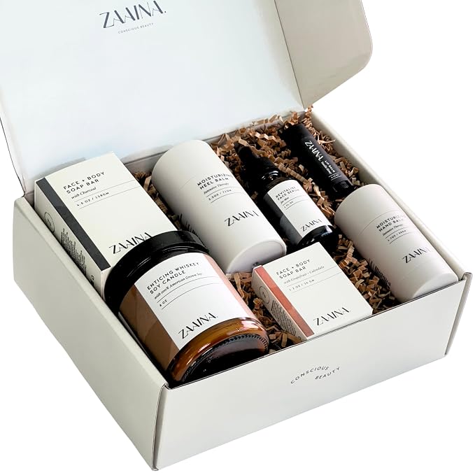 ZAAINA Men’s Self Care Package, Relaxation Spa Gift Set - Image 8