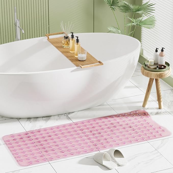 AmazerBath Shower Mat Non Slip 40 x 16 Inches, Shower Stall Mats - Image 7