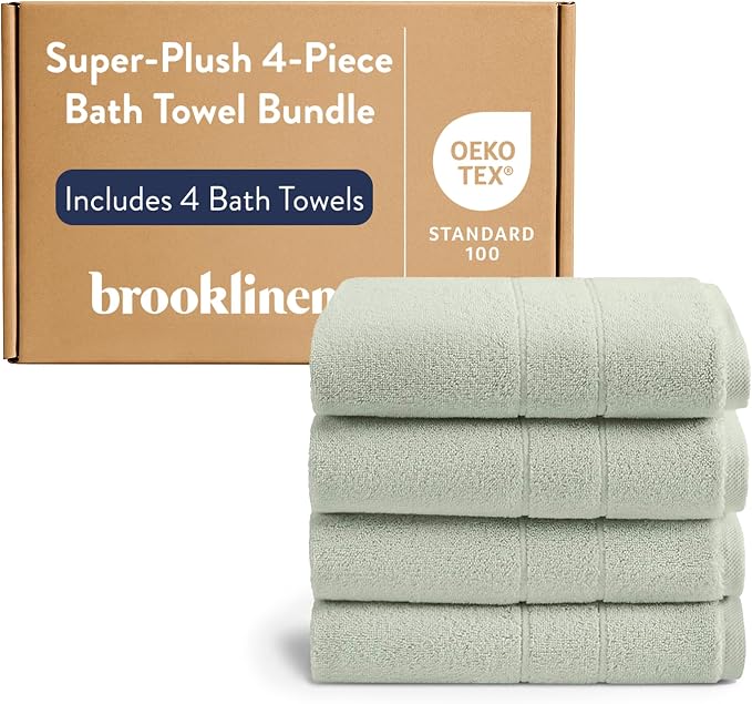 Brooklinen Super-Plush Turkish Cotton Bath Towels by Brooklinen