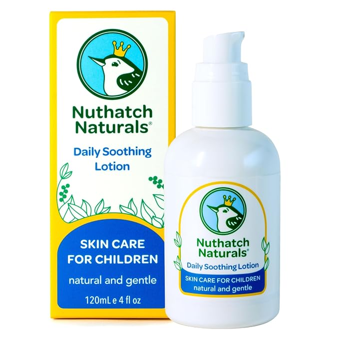 Kids Lotion - Daily Use Gentle Moisturizer - Plant Based, Moisturizing & by NuthatchNaturals