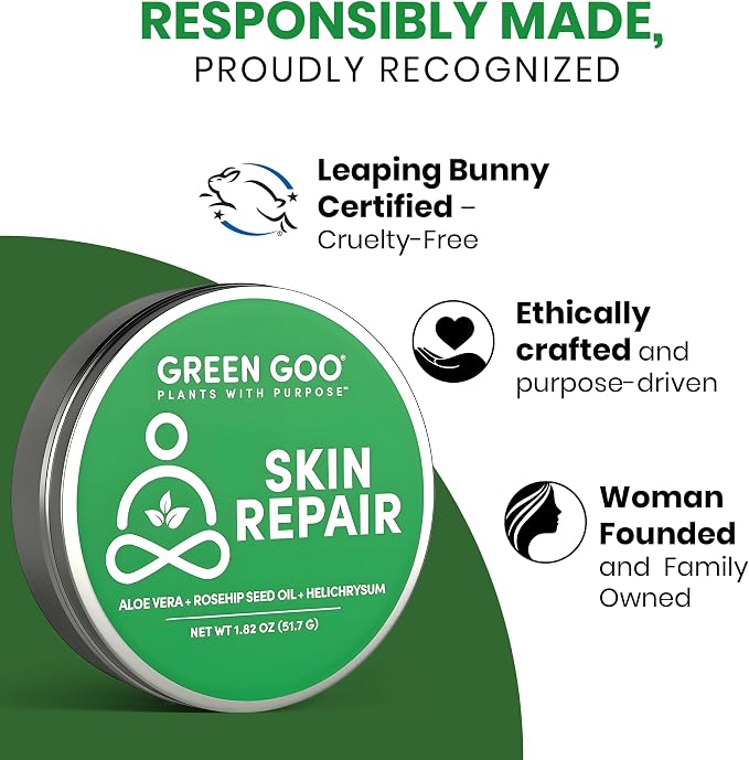 Green Goo Natural Skin Care Salve, Skin Repair and Protection, 1.82-Ounce Large - Image 7