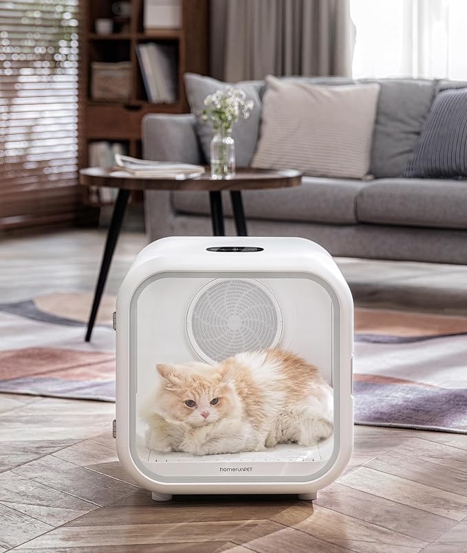 HomeRunPet Cat Dryer, 360° Efficient Automatic and Quiet Box - Image 8