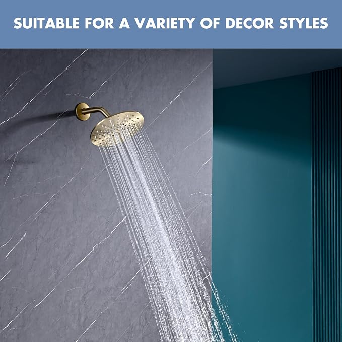 Rainfall Shower Head, MEDIOMI Rain Shower Head Set - Image 2