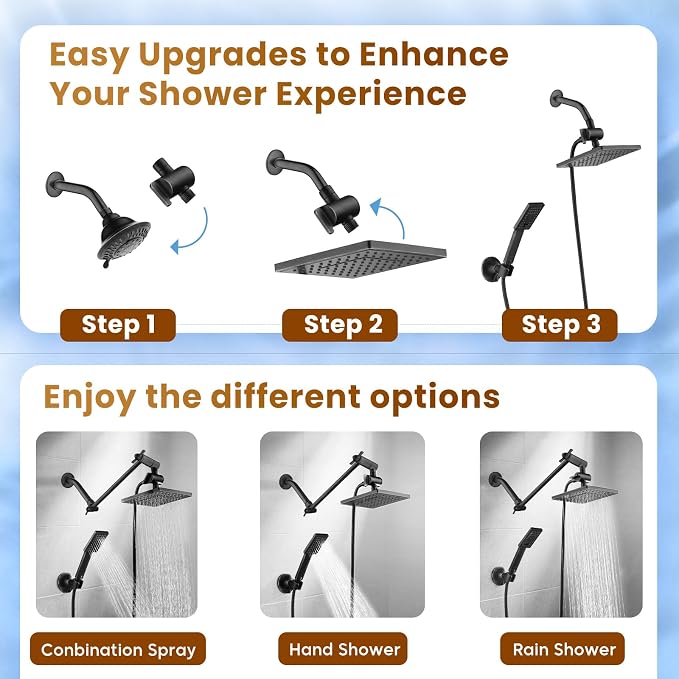 BRIGHT SHOWERS Rain Shower Head - Image 2
