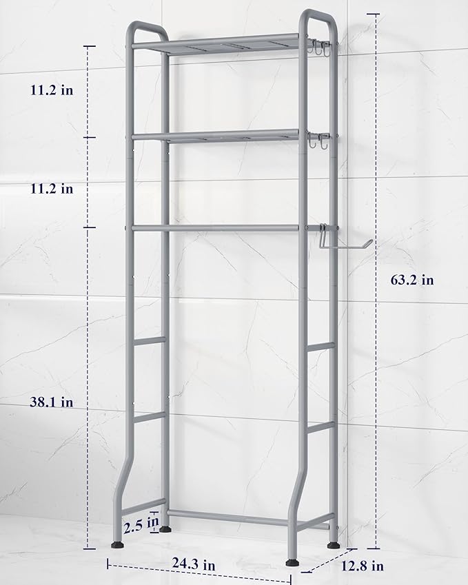 Kitsure Over Toilet Storage Rack - Image 2