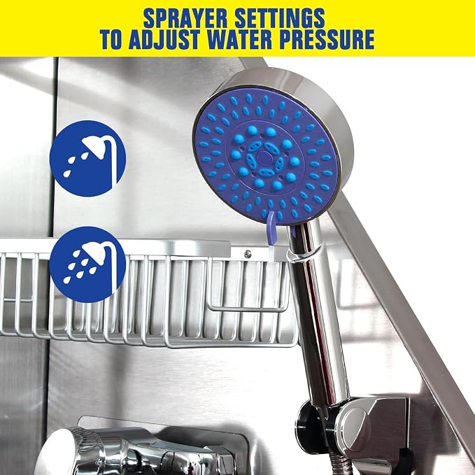 Professional 304 Stainless Steel Dog Bathing Station, 50 inch Pet Grooming Tub - Image 6