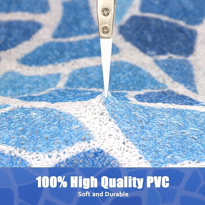 Shower Mat Non-Slip, 24x24 Inch, Soft Comfort Bath Mat - Image 3