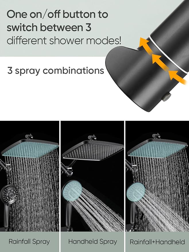 Cobbe 12'' High Pressure Rain Shower Head - Image 2