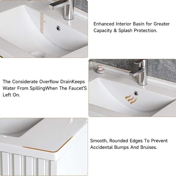 ONBRILL 36 Inch Bathroom Vanity - Image 6