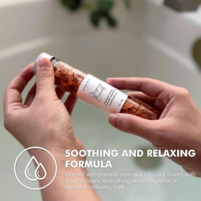 Natural Bath Salt Gift Set – 4-Pack Relaxing Soaks - Image 2
