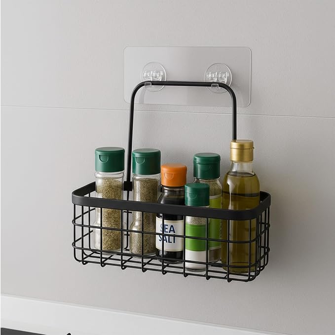 Shower Caddy Adhesive Replacement Hooks 14 Pack, Strong Transparent No Drilling - Image 5