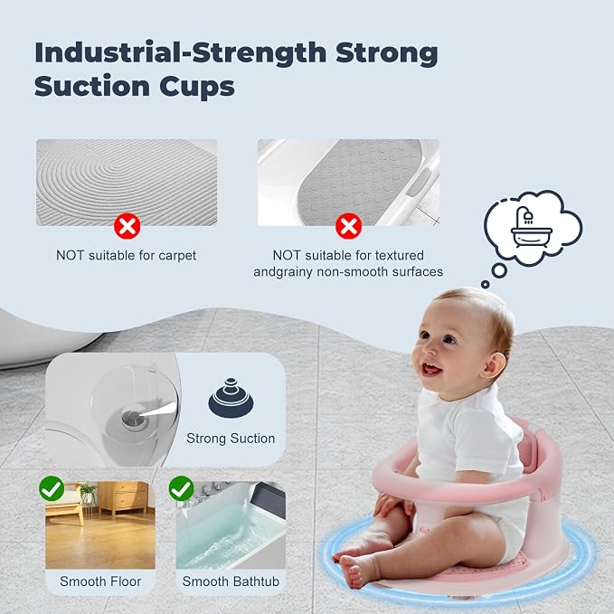 Baby Bath Seat-for Babies 6 Months & up - Image 6