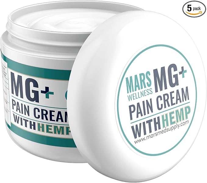 MARS WELLNESS MG+ Hemp Pain Cream by MarsWellness