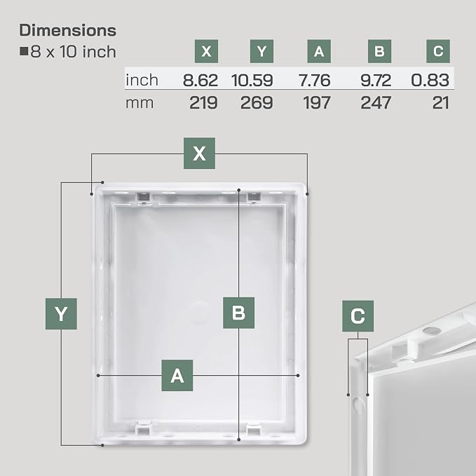Vent Systems White ABS Plastic - Image 2