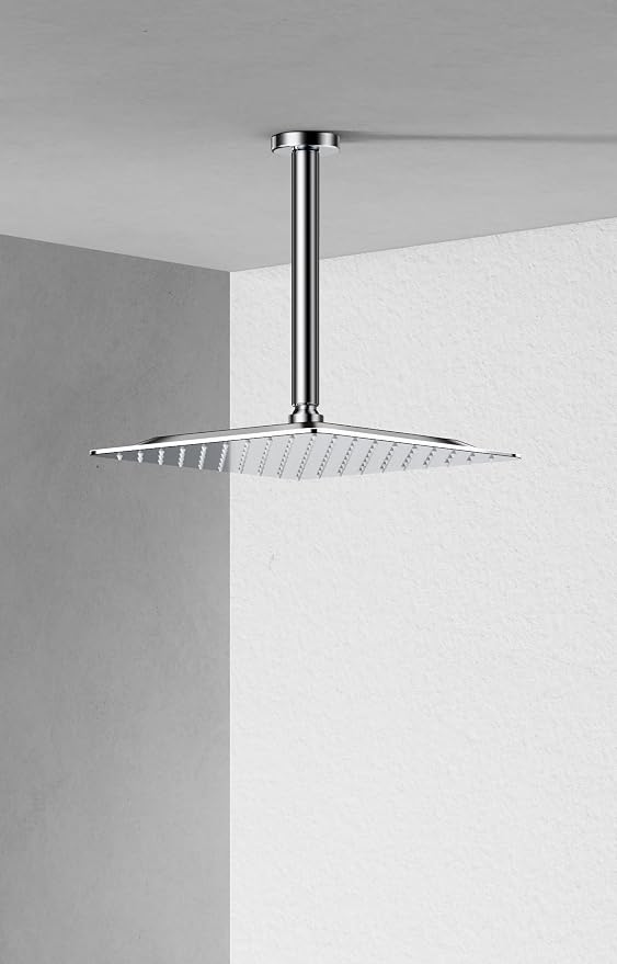 VBFF-Shower Head, rain shower head, 10 inch- Square Shower Head, 1.8 GPM Flow - Image 2