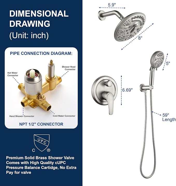 SHAMANDA 15-Function Shower System - Image 7