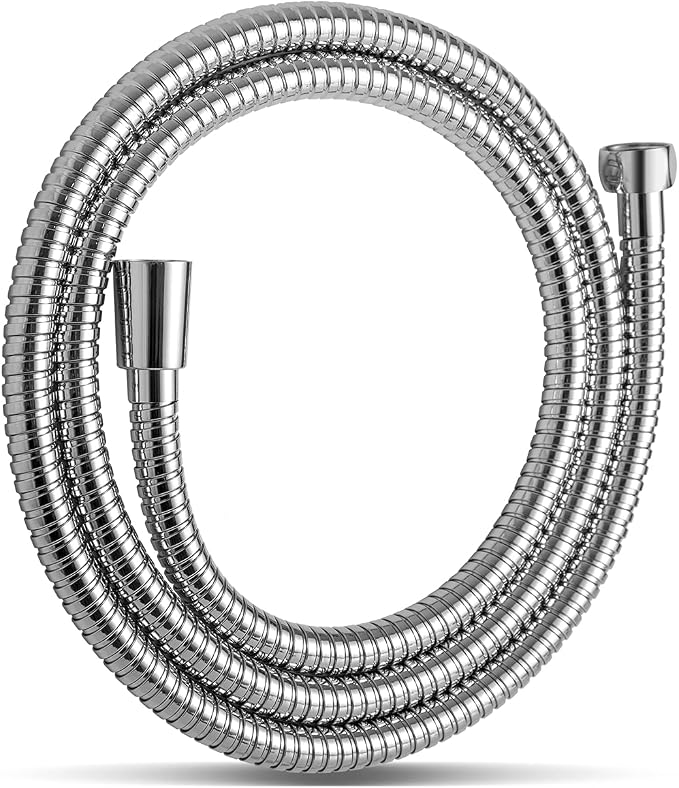 OFFO Shower Hose, 48 in Kink Free Stainless Steel Shower Hose Attachment by OFFO