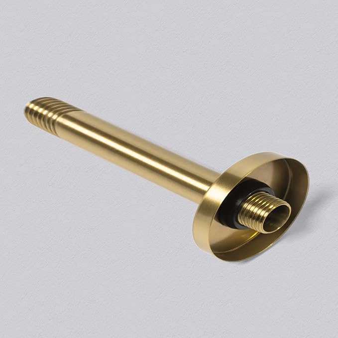 8 Inch Shower Arm with Flange, Ceiling Mounted Shower Head Extension Arm - Image 4