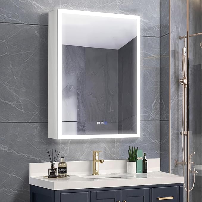 GroGro Lighted Medicine Cabinet by GroGro