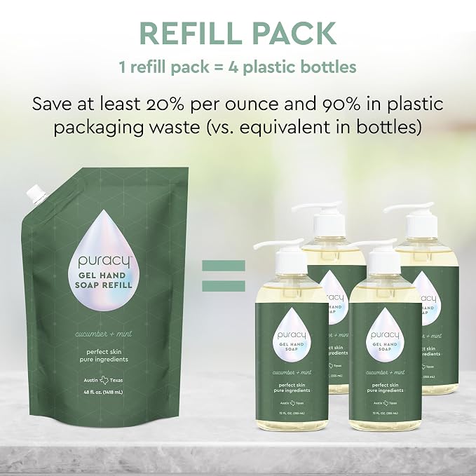 Puracy Organic Hand Soap, For the Professional Hand Washers We've All Become - Image 2