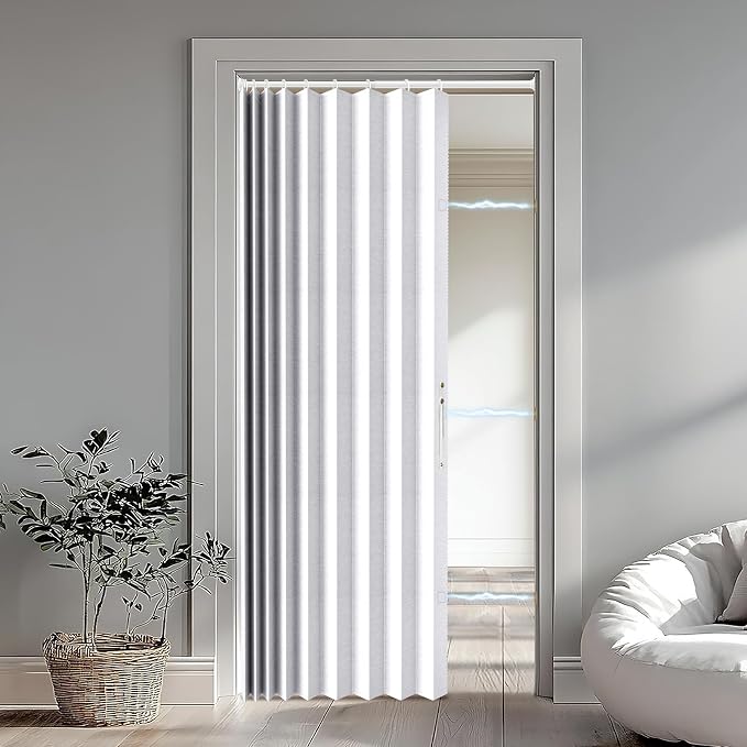 Accordion Door Curtain Set by JILRON