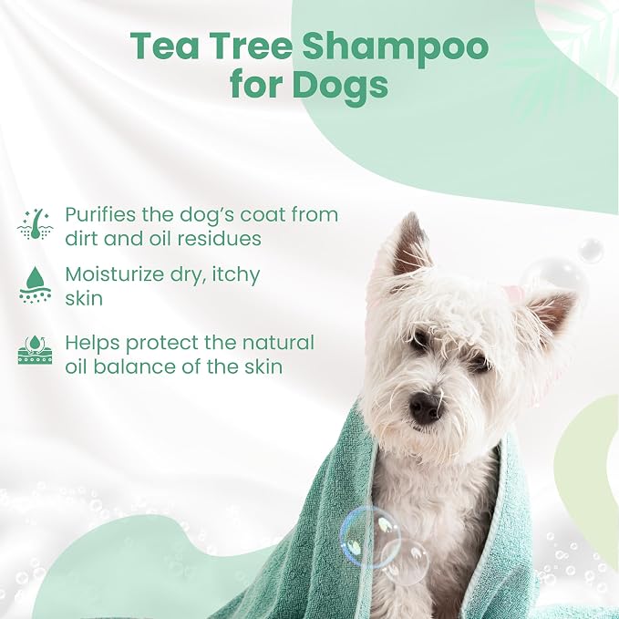 Bio PetActive Tea Tree Oil Dogs Shampoo - Image 2