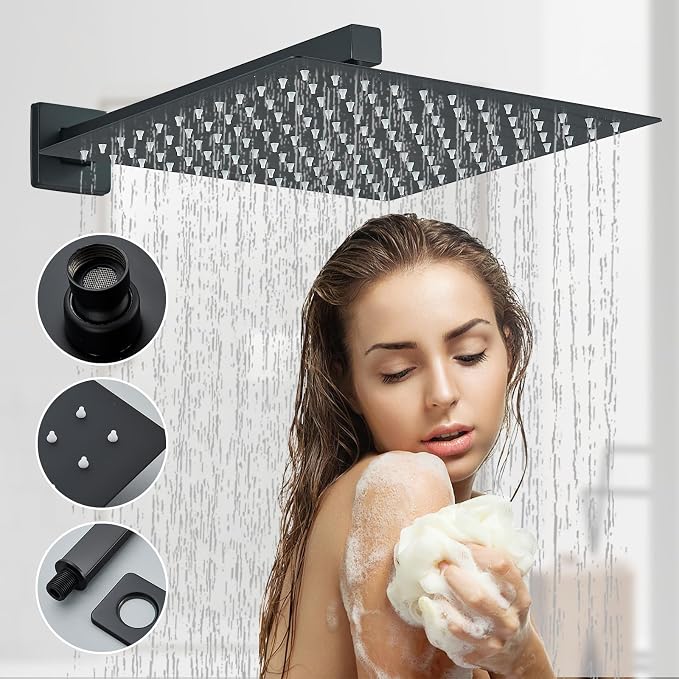 Shower Faucet Matte Black Shower System - Image 3