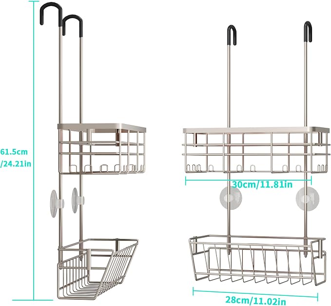 HapiRm Hanging Shower Caddy Organizer - Image 6