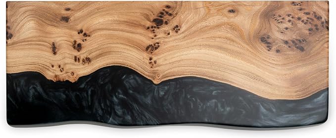 RWA Live Edge Floating Shelf – Unique Wood Floating Shelf by RWAresinwoodart