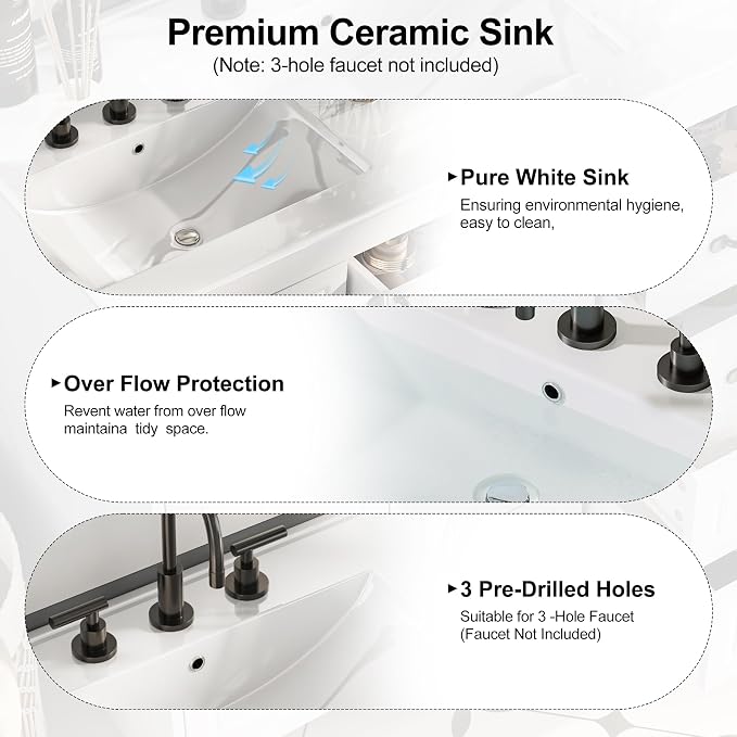 Freestanding Bathroom Vanity - Image 4