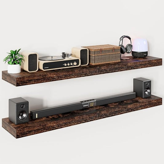 Heimlove 55 Inch Long Floating Shelves by Heimlove