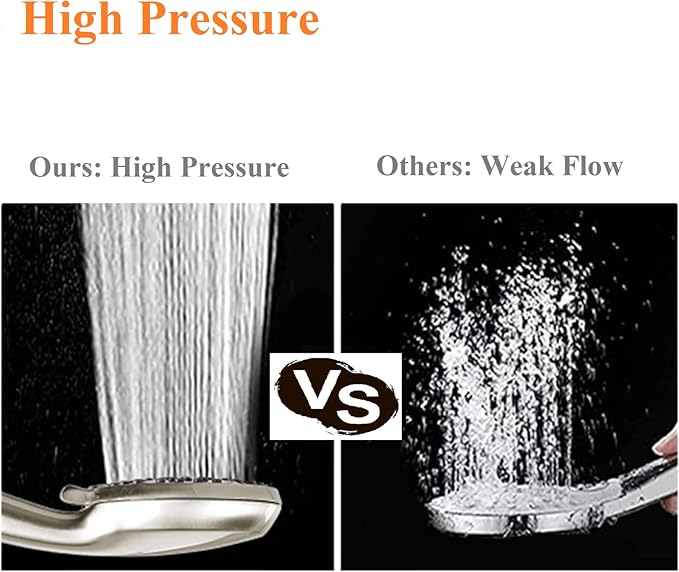 High Pressure Shower Head with Handheld - Image 3