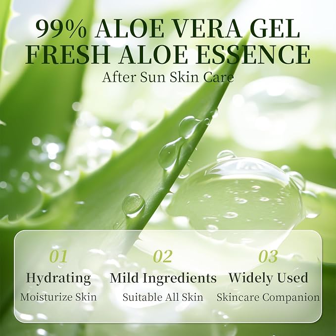 200 Pack Bulk Aloe Vera Gel, 99% Pure Aloe Vera Gel - Image 4